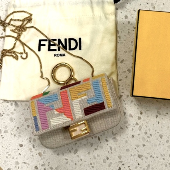 Fendi Handbags - Fendi baguette nano with dustbag and box